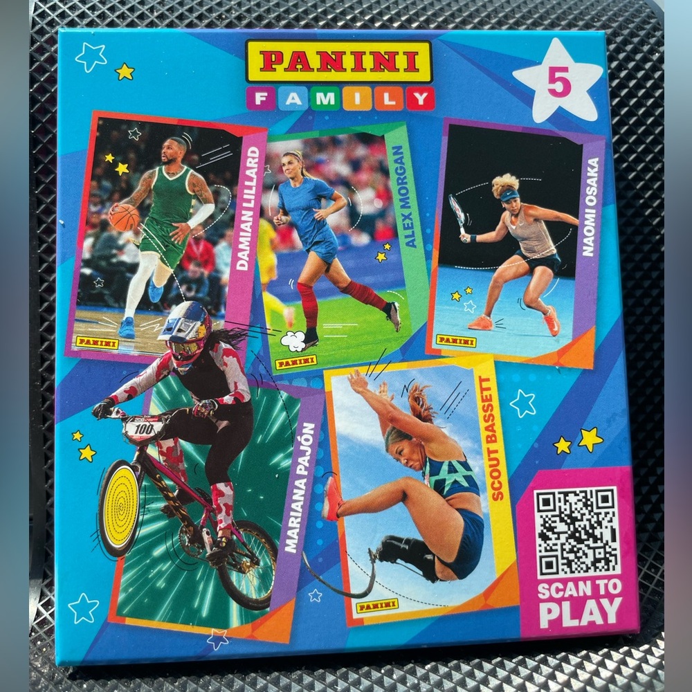 McDonald's 2024 Panini Family Collection #5 Alex Morgan Damian Lillard Mariana